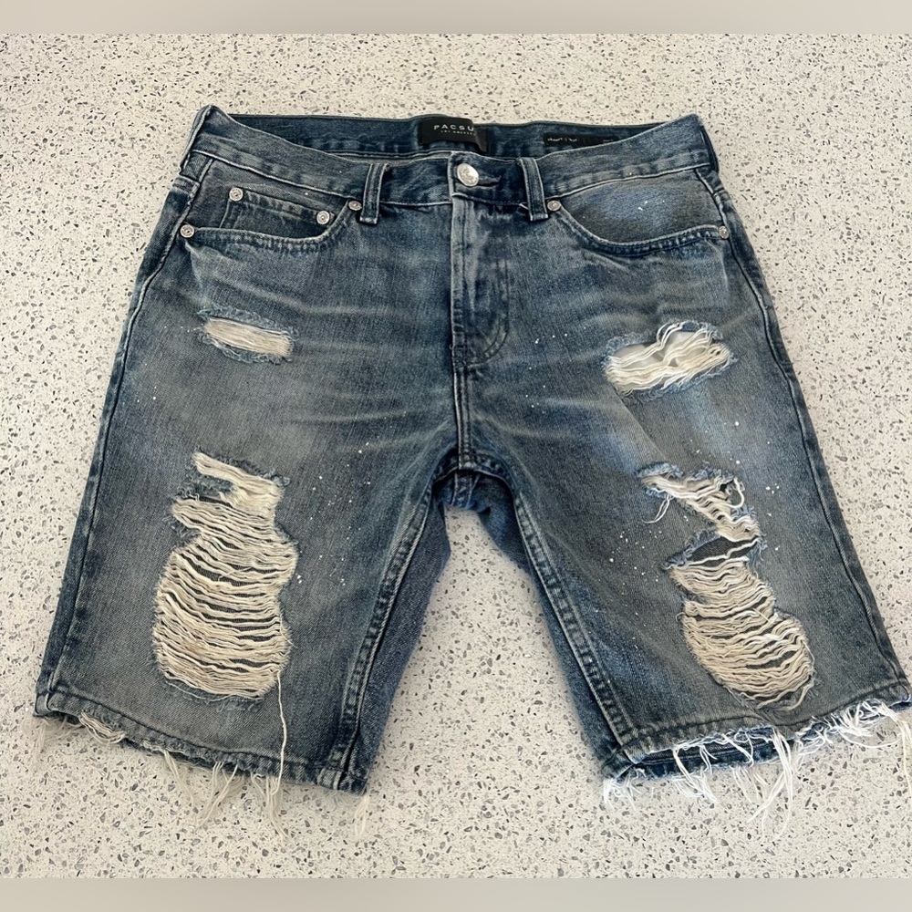 Men’s Pacsun Distressed Denim Shorts